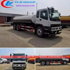 10 tyre Isuzu 18000l water tanker truck for sale