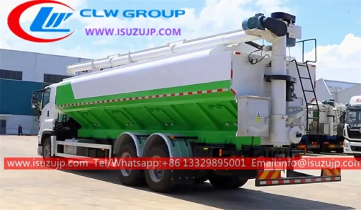 10 wheel Isuzu Giga 15t poultry feed truck