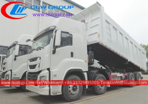 12 tire Isuzu Giga big dump trucks