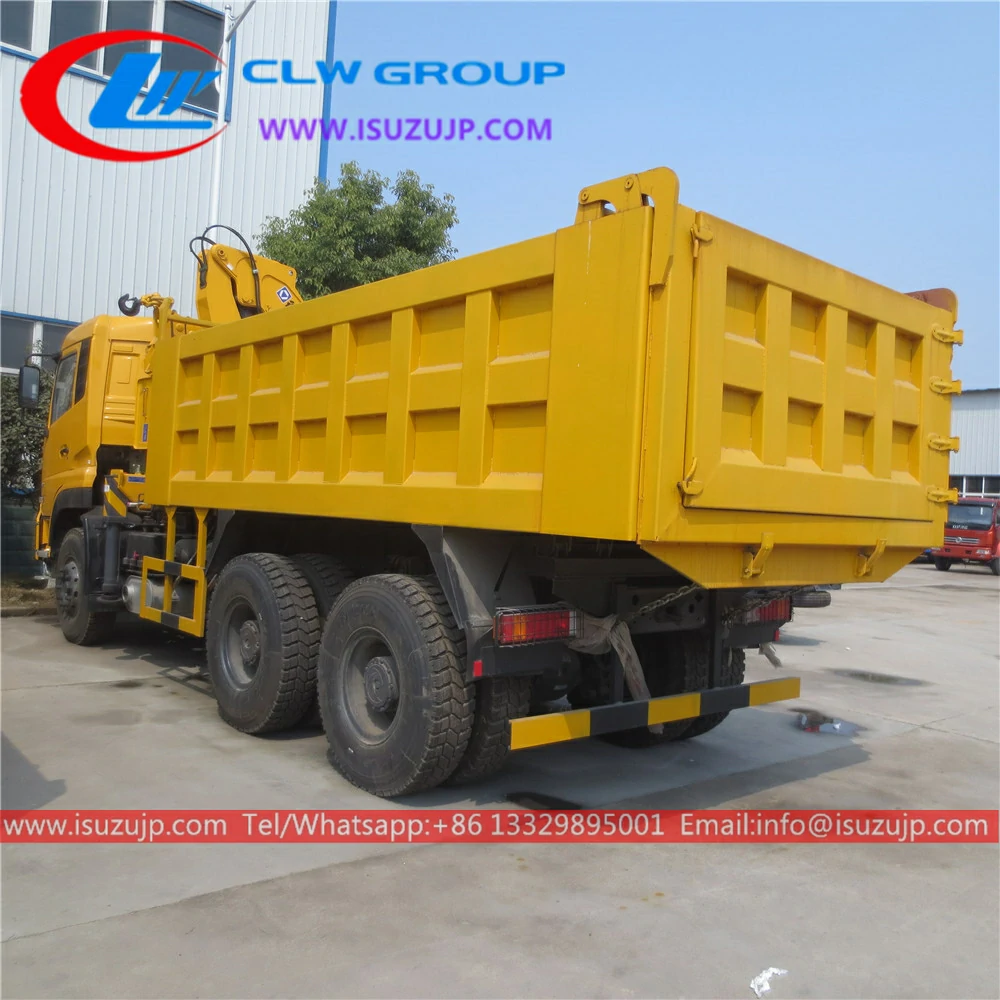 12 ton tipper with crane for sale
