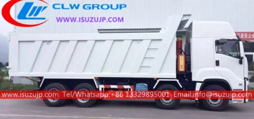 12 wheeler Isuzu Giga tipper vehicle