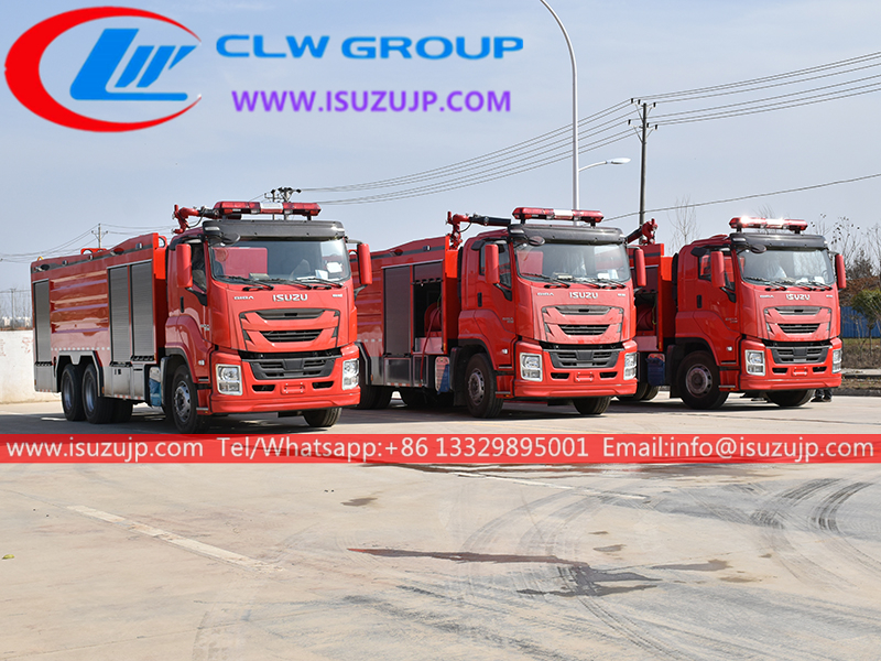 3 Units of Isuzu Large Municipal Fire Engine