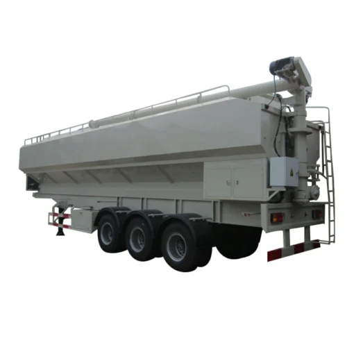 3 as roda 55m3 feed trailer untuk dijual