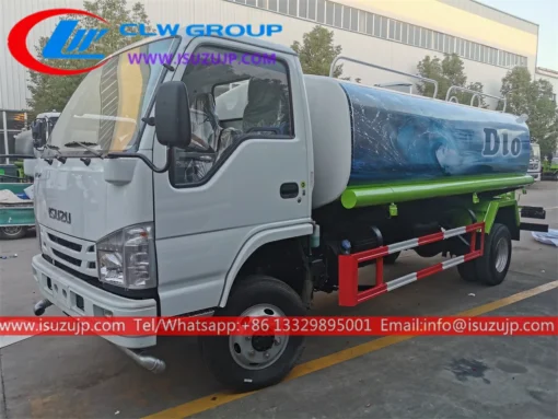 4x4 Isuzu 8000L water tanker