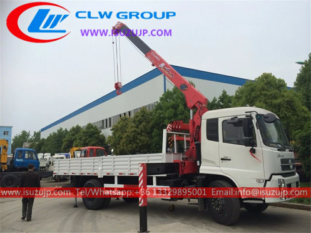 6ton unic truck mounted crane