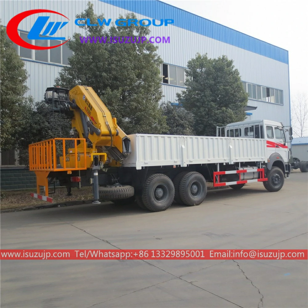 Beiben 30 ton truck mounted crane for sale