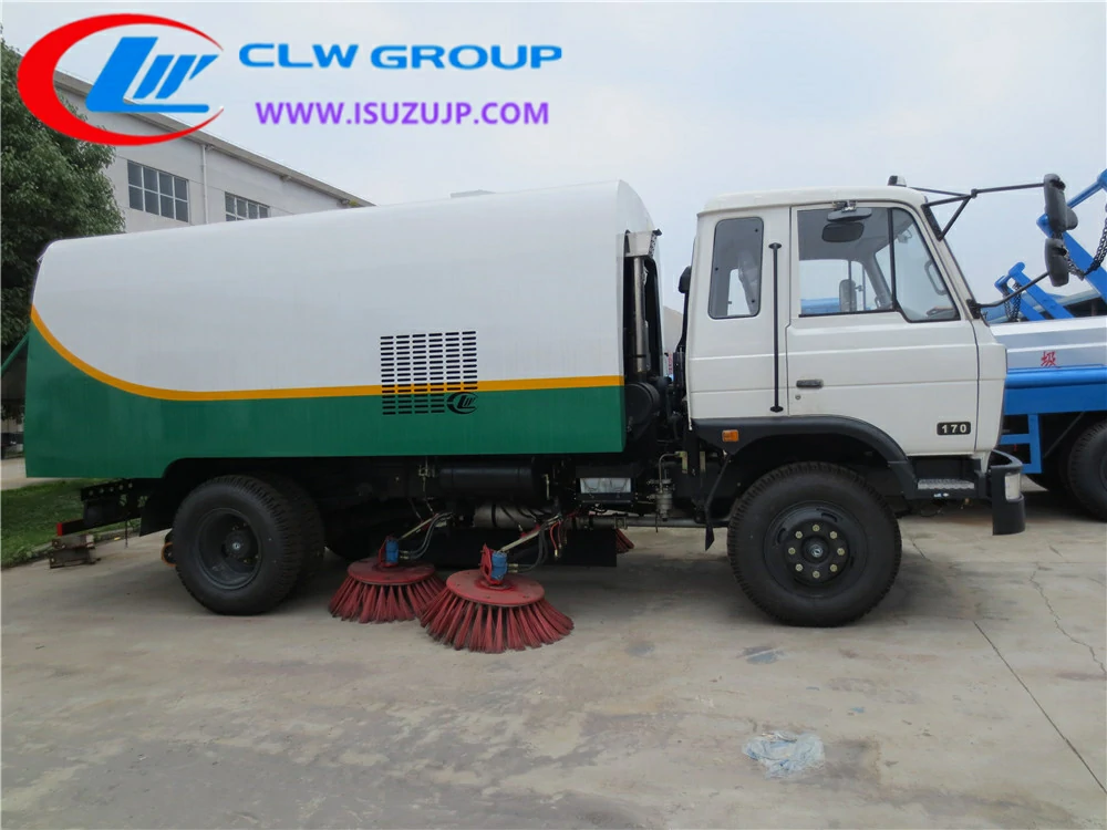 DFAC 10m3 vacuum street sweeper price Burundi