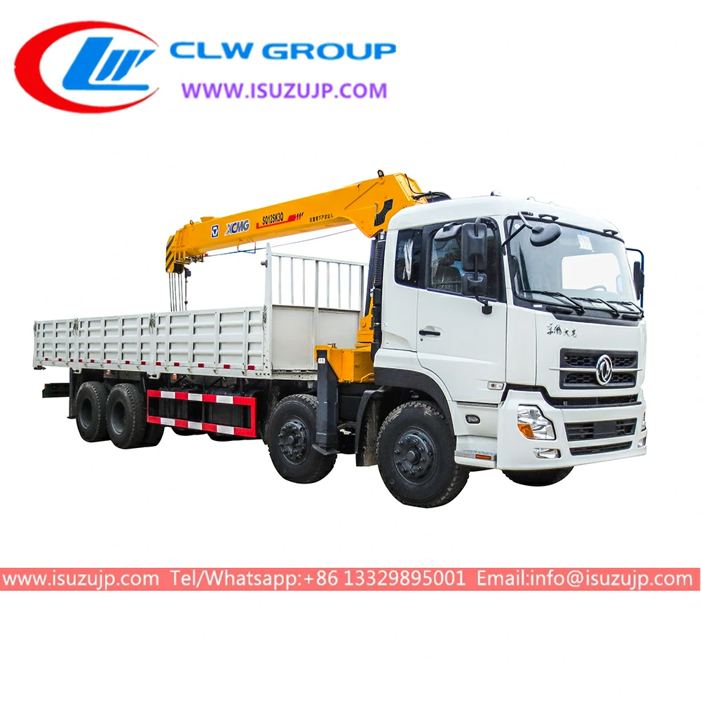 DFAC 20T service truck with crane for sale Sri Lanka