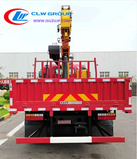 Dayun 4000kg telescopic truck crane for sale Chile