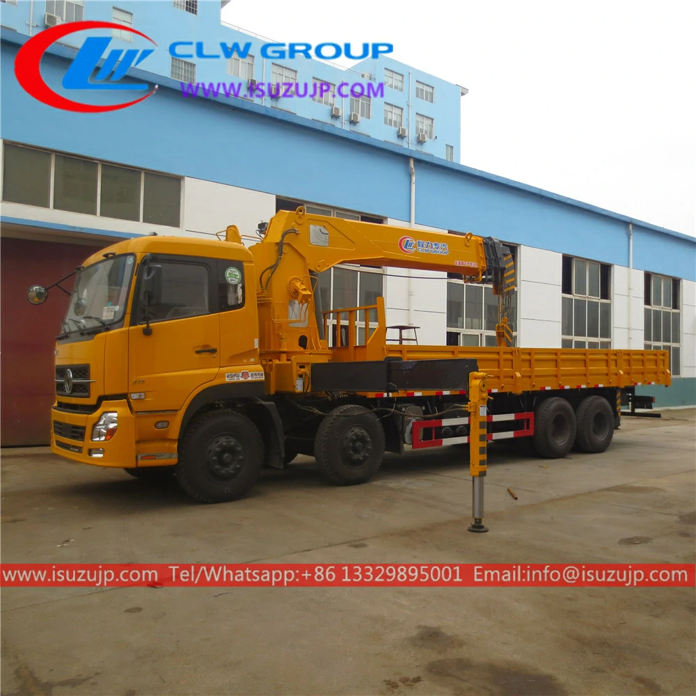Dongfeng 16 ton boom truck crane