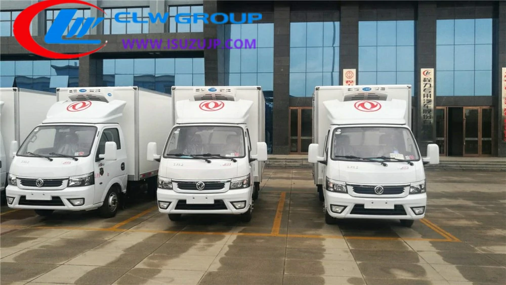 Dongfeng 2 ton reefer trucks for sale