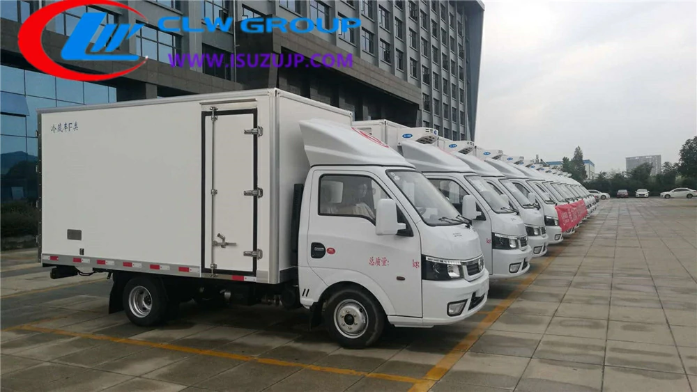 Dongfeng 2 ton refrigerated van for sale