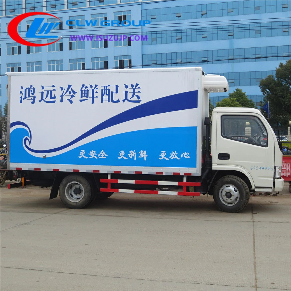 Dongfeng 4 ton refrigerated vehicle for sale