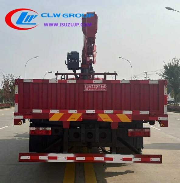 Dongfeng 8000kg crane lift truck for sale Sudan