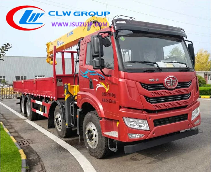 FAW 16 ton crane truck for sale Madagascar