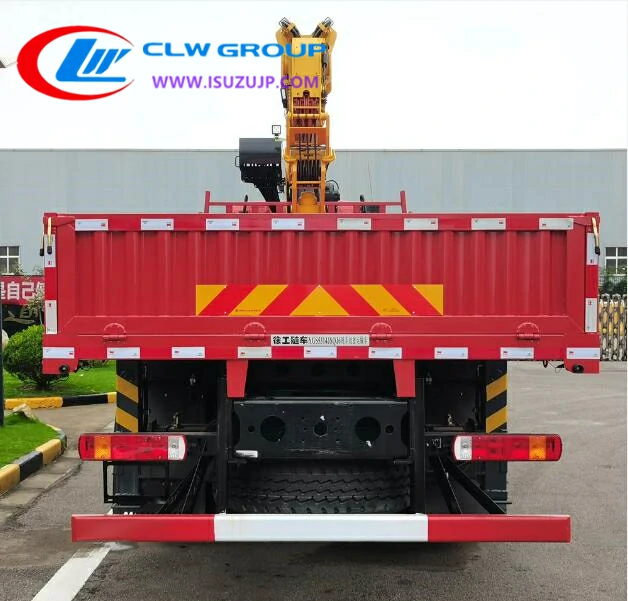 FAW 16 ton crane truck price Madagascar