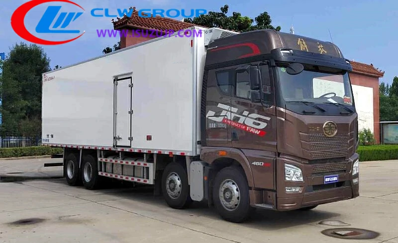 FAW 30 ton refrigerated truck cost Comoros