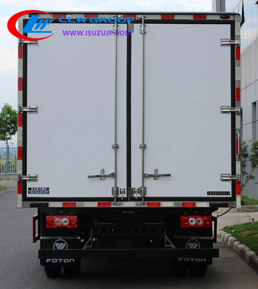 Forland 3T reefer straight truck price Sao Tome and Principe