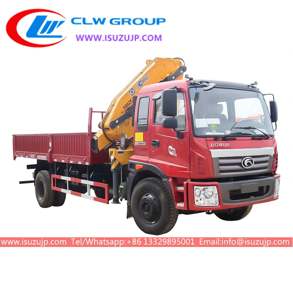 Foton 6.3 ton lorry crane Singapore