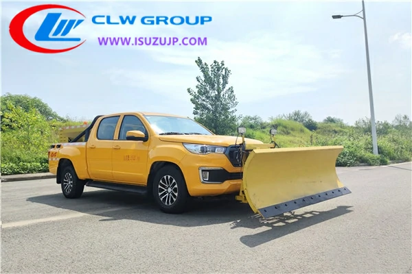 Foton All terrain pickup snow clearing vehicle
