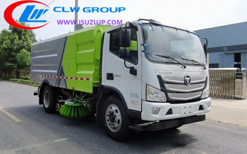 Foton Aumark 6 ton metal sweeper Peru