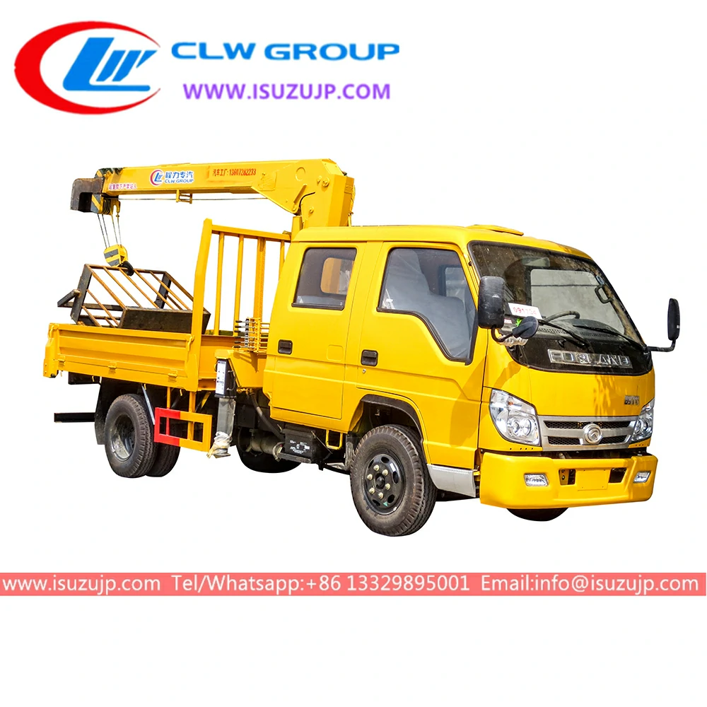 Foton mini truck crane Azerbaijan