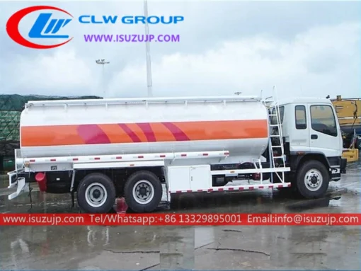 ISUZU 20m3 oil tanker truck na ibinebenta