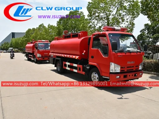 ISUZU 3 tonnalik yong'inga qarshi tanker