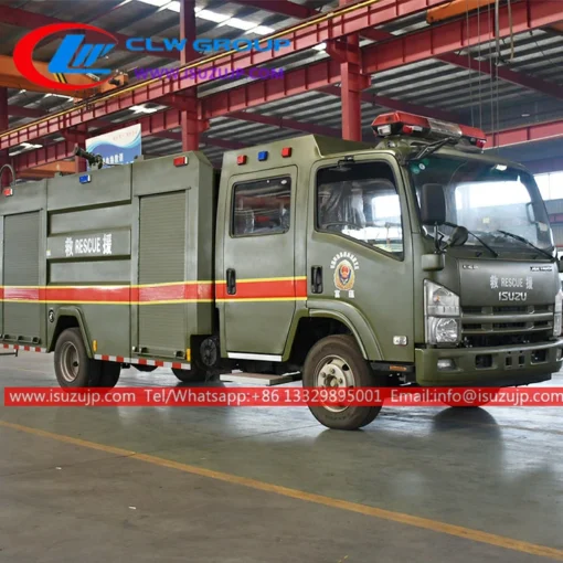 ISUZU 3500 litros camión de bomberos a la venta