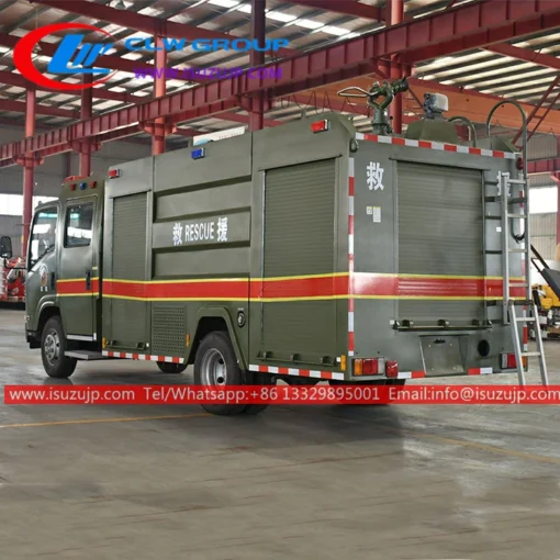 Motore del camion dei pompieri ISUZU 3500kg