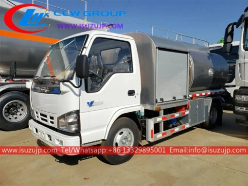 ISUZU 3m3 havacılık yakıt ikmali kamyonu