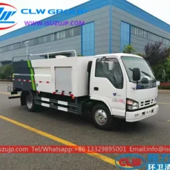 ISUZU 4000liters road washing truck