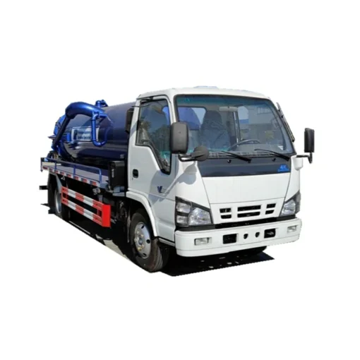 ISUZU 4K-Engine 5 ton kapal tanker saluran pembuangan dijual di dubai