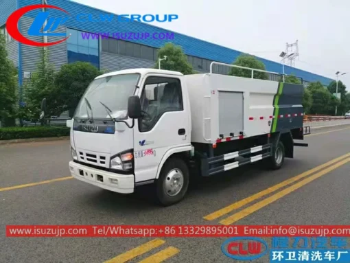 Camion per la pulizia delle strade ISUZU 4cbm