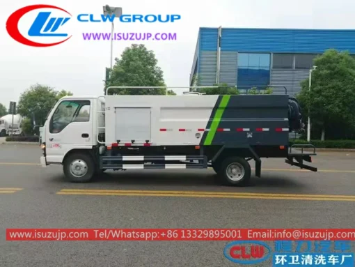 ISUZU 4m3 거리 청소 트럭