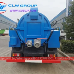 ISUZU 5 cubic meters jetting tanker