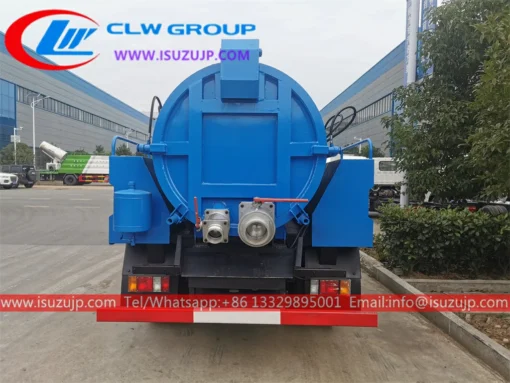 ISUZU 5 cubic meters jetting tanker