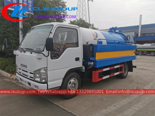 ISUZU 5000L सीवर जेटिंग ट्रक