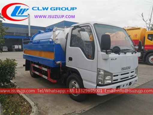 ISUZU 5000 litre jet vac kamyon