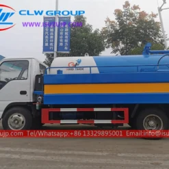 ISUZU 5cbm jet vac tanker for sale