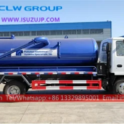 ISUZU 6000L sewage vacuum truck