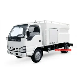 ISUZU 6000liters sewer drain cleaning van for sale