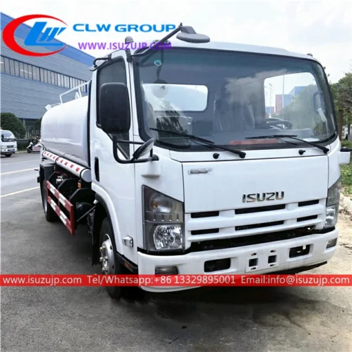 ISUZU 8 টন জলের টেন্ডার ট্রাক