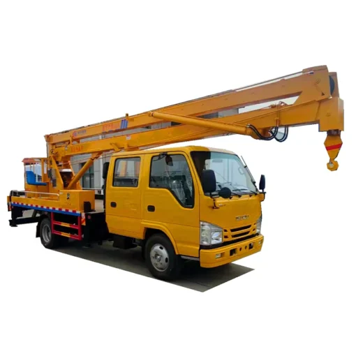 ISUZU Double cabin 18m cherry picker truck