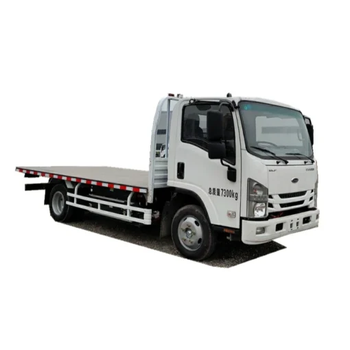 ISUZU ELF lori la kitanda cha tani 5 la gorofa