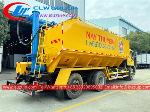 12-тонный грузовик для перевозки куриных кормов ISUZU FTR