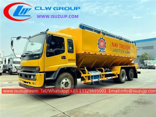 Camion de livraison d'aliments ISUZU FTR 24m3