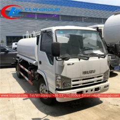 ISUZU NHR 5m3 stainless steel water tanker