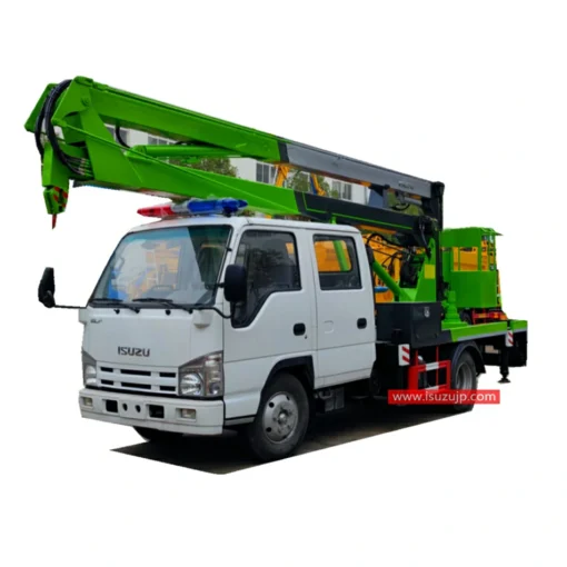 ISUZU NJR 16 meter cherry picker lift