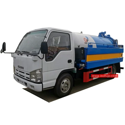 ISUZU NJR 4 टन सीवर जेट ट्रक बिक्री के लिए पेरू